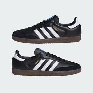 Adidas Samba Black and White Sneakers